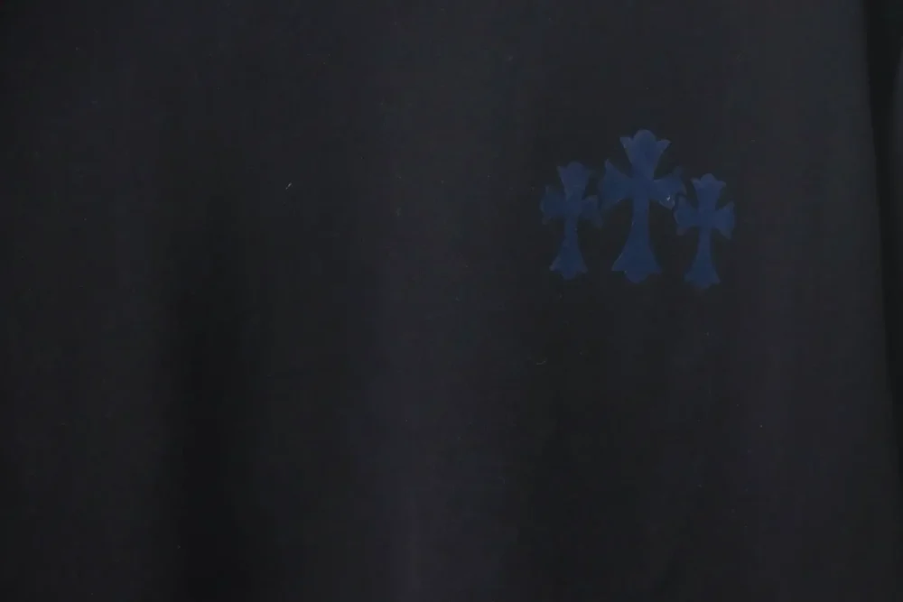 CH Shirt With Round Neck And Flocked Logo Print - Image 15