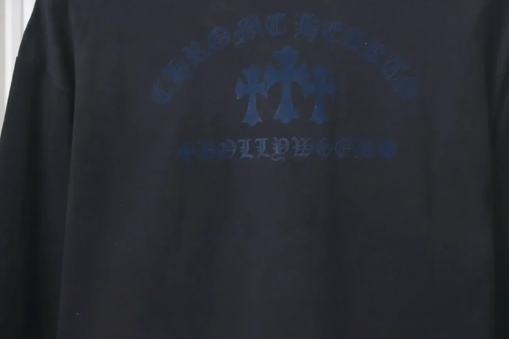 CH Shirt With Round Neck And Flocked Logo Print - Image 16