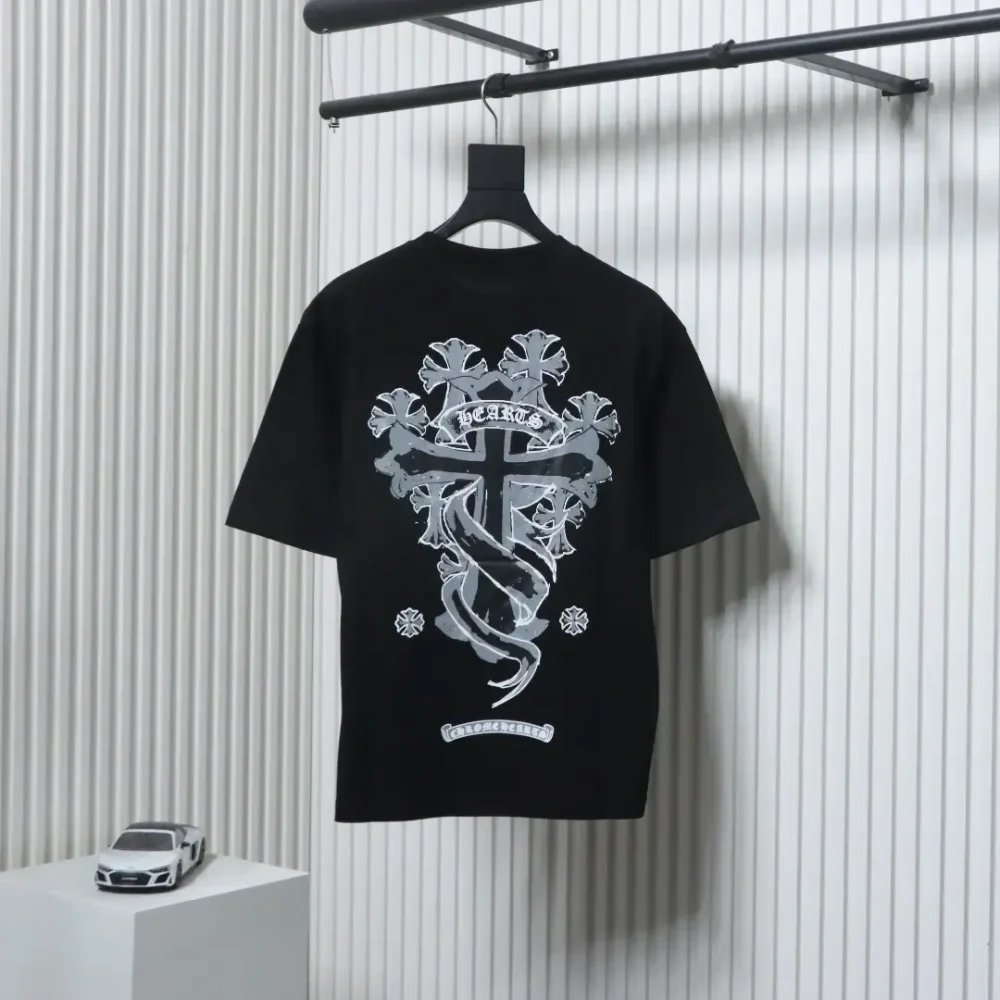 CH Short Sleeves With Cross Print - Image 2