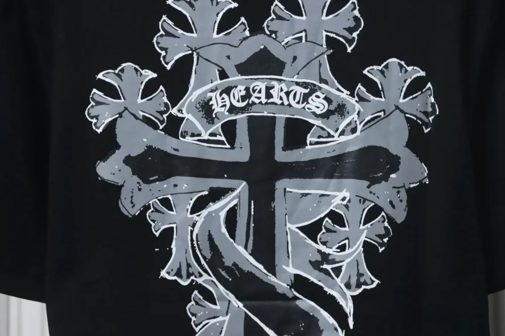 CH Short Sleeves With Cross Print - Image 9