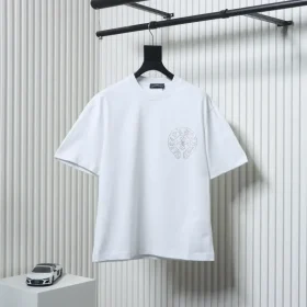 CH T-Shirt With Gradient Color And Hot Diamond Logo