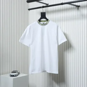 DI T-Shirt With Jacquard Webbing And Lettering At The Neckline