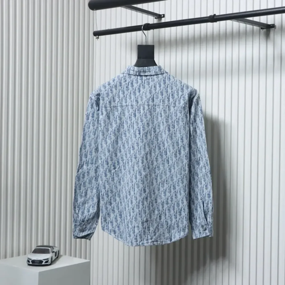 DI T-Shirt With Monogram And All-Over Logo Jacket - Image 2