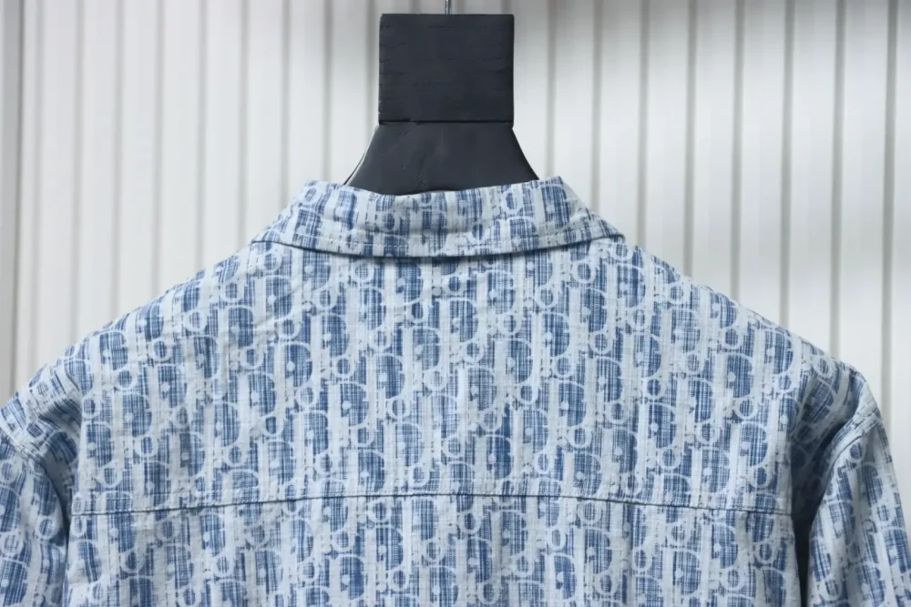 DI T-Shirt With Monogram And All-Over Logo Jacket - Image 4
