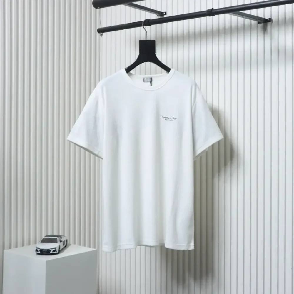 DI Terry Cloth T-Shirt With Small Logo Embroidery On The Chest - Image 13