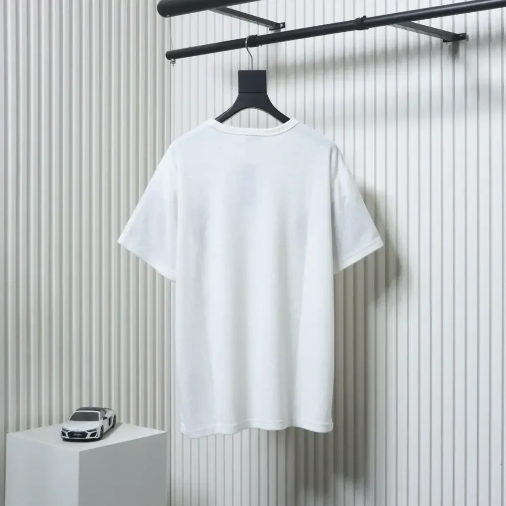 DI Terry Cloth T-Shirt With Small Logo Embroidery On The Chest - Image 14