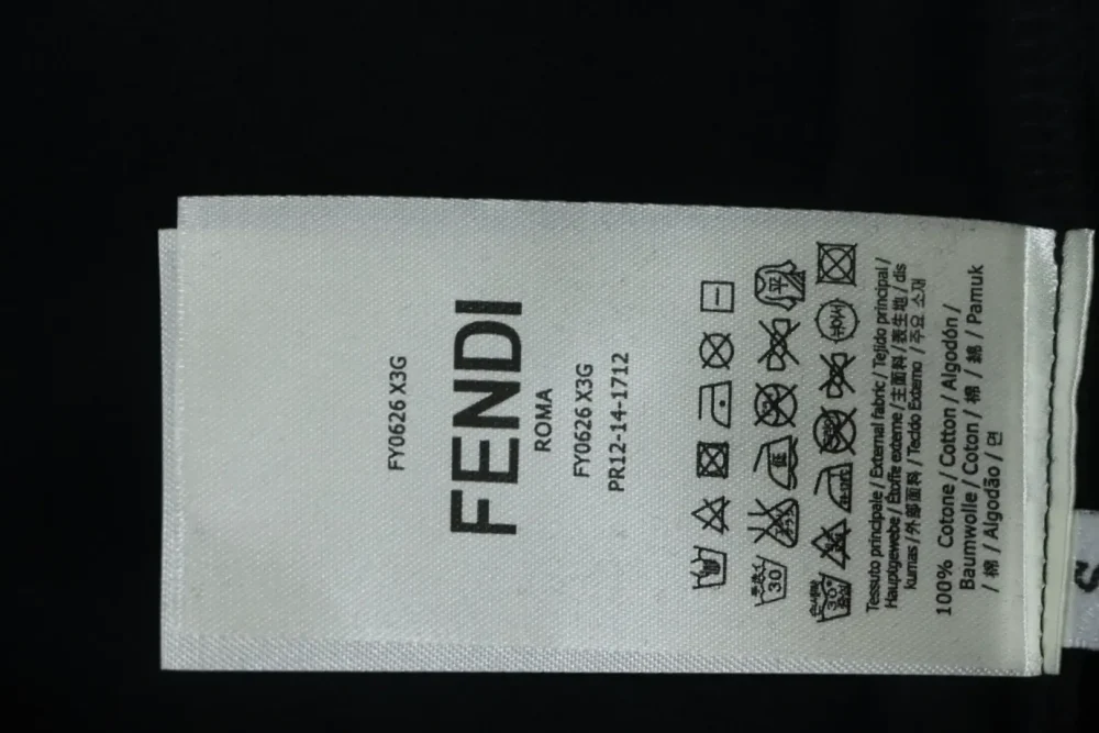 FD T-shirt with double letters - Image 11