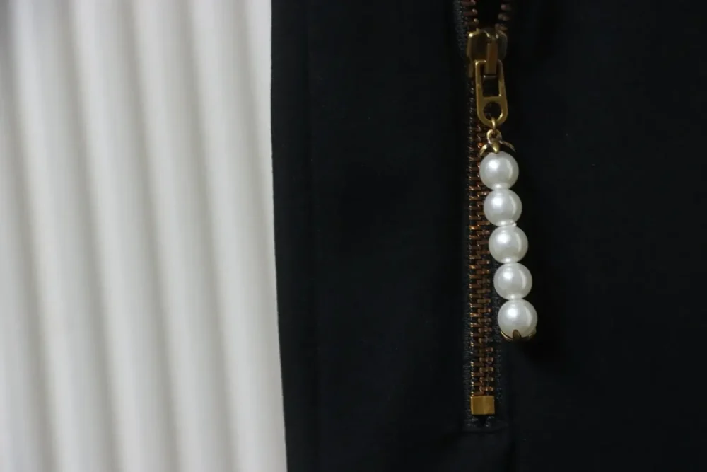 LU Shorts With Pearl Drop Embroidery - Image 6