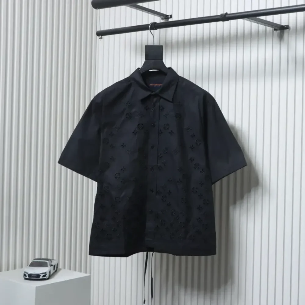 LU T-Shirt With Monogram Embroidery