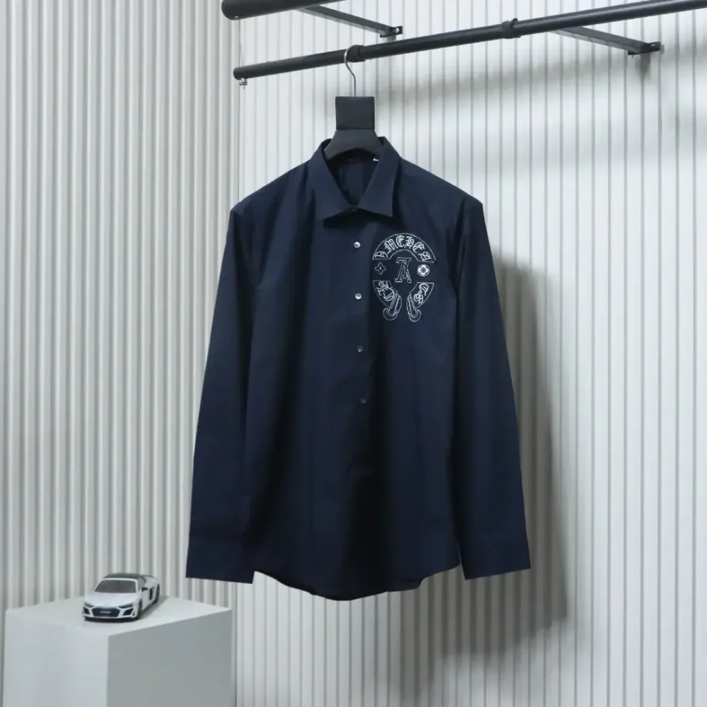 LU co-branded CH Chrome Hearts patch shirt