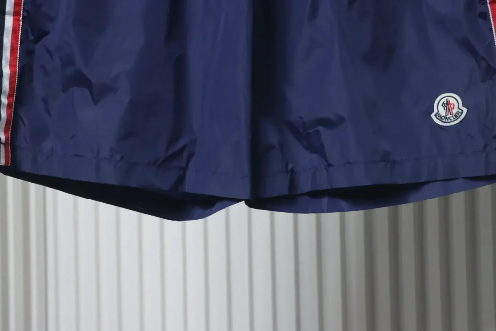 Moncler Exclusive Beach Shorts From Summer Channel With Side Woven Logo - Image 14