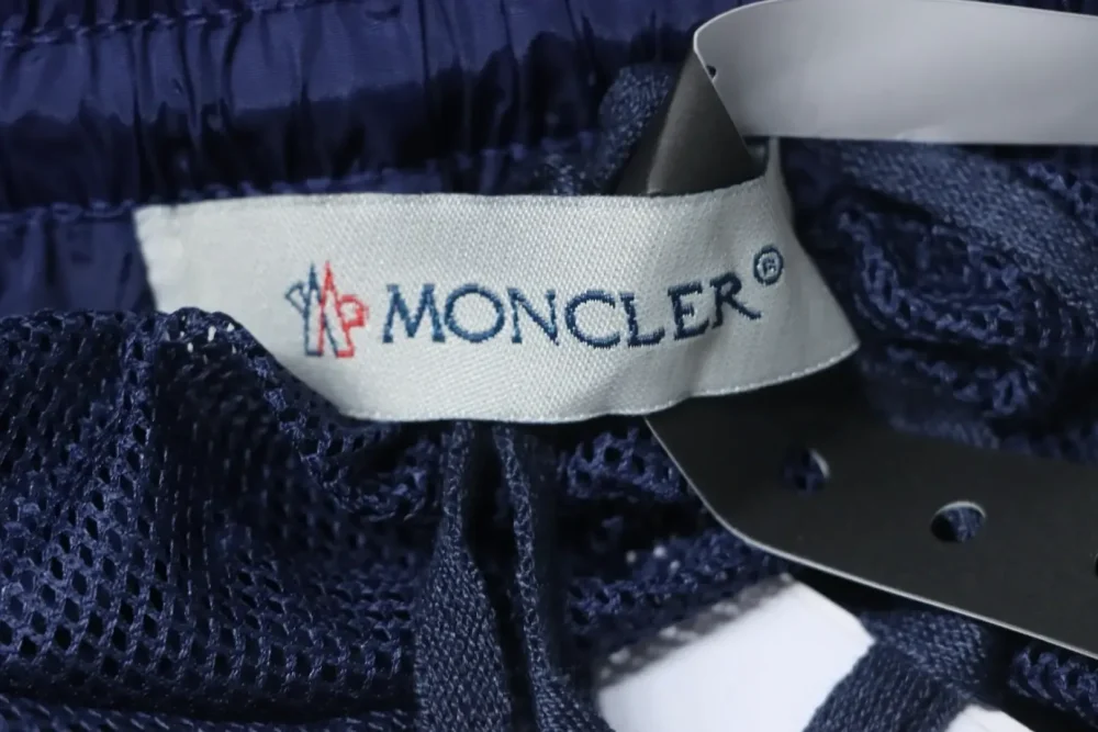 Moncler Exclusive Beach Shorts From Summer Channel With Side Woven Logo - Image 19
