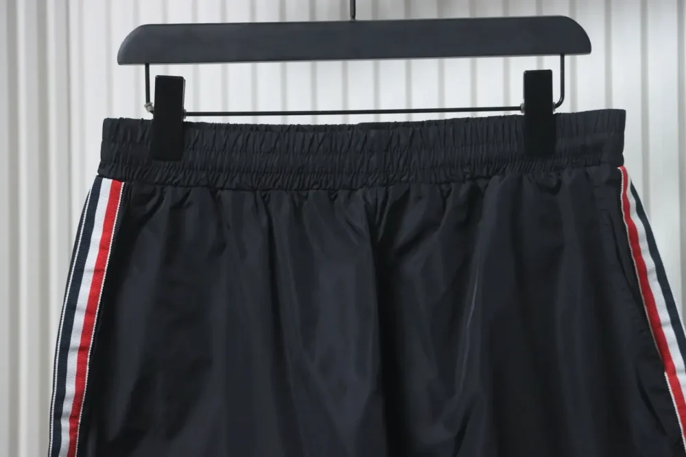 Moncler Exclusive Beach Shorts From Summer Channel With Side Woven Logo - Image 3