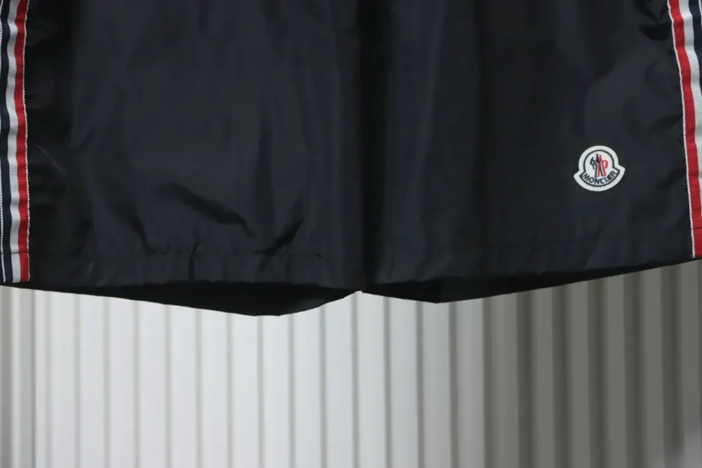 Moncler Exclusive Beach Shorts From Summer Channel With Side Woven Logo - Image 6