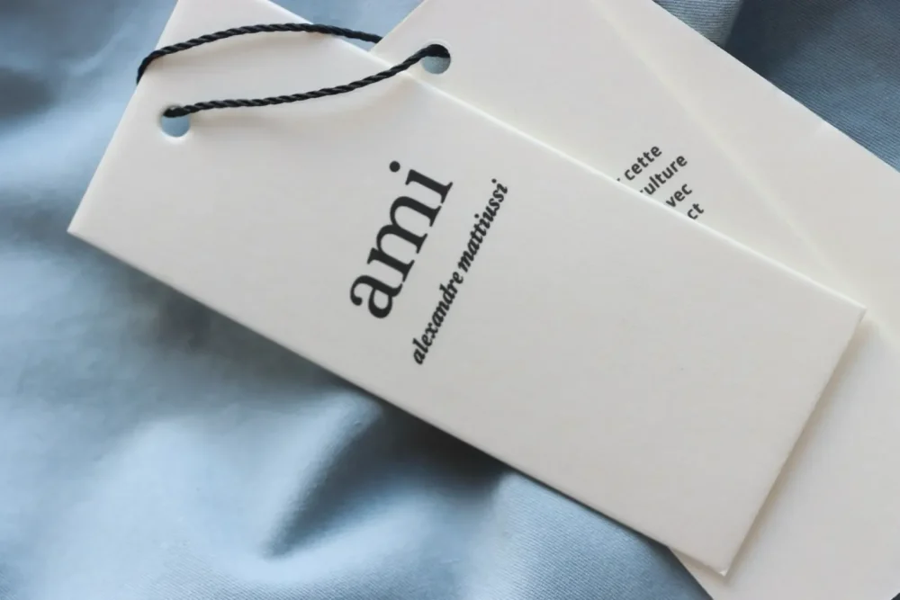 AMI Paris Autumn and Winter Small Heart Embroidery Casual Solid Color Cotton Shirt - Image 10