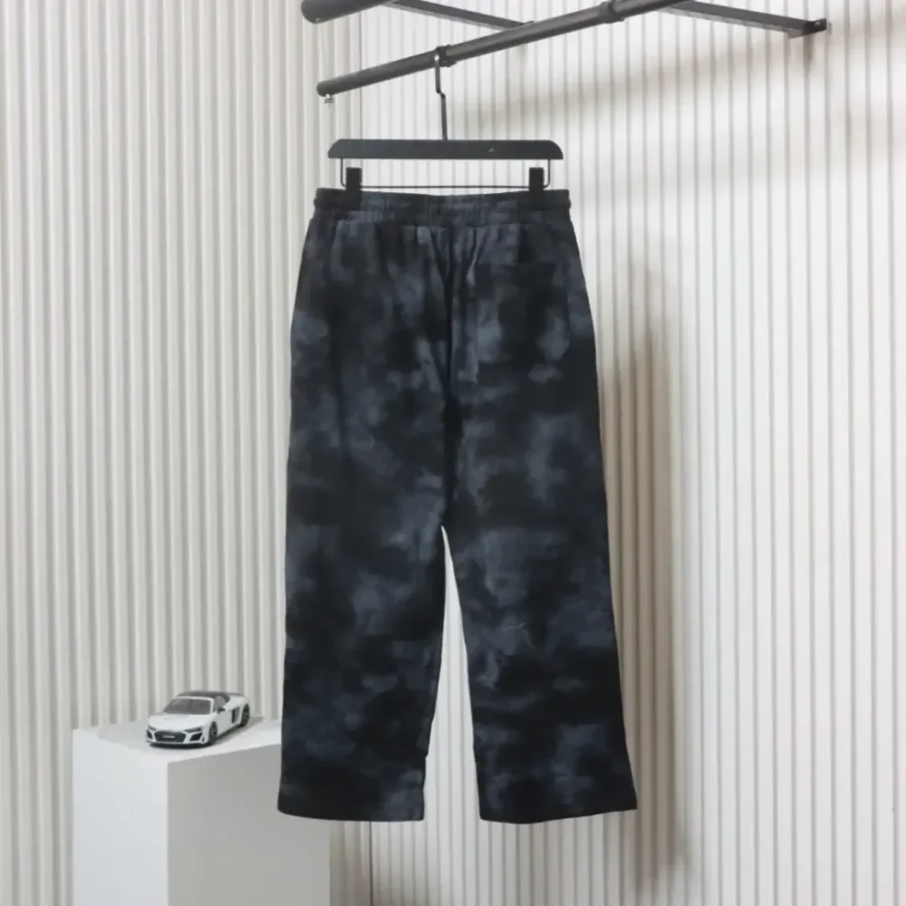 Balenciaga 24Fw Embroidered Washed Cola Mud Pants - Image 2