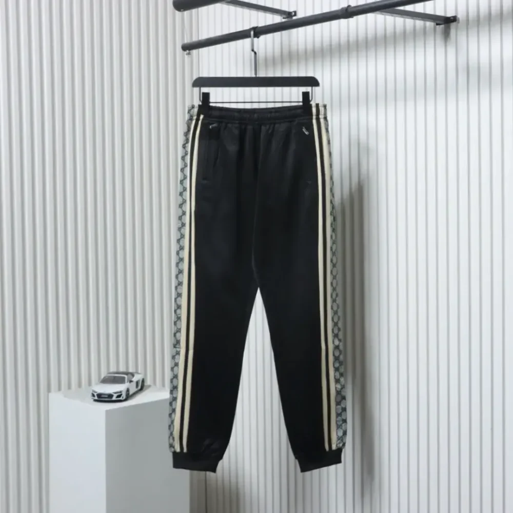 Balenciaga Classic Woven Trousers With Snake Pattern - Image 2
