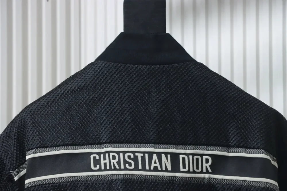 Balenciaga Mesh Baseball Jacket - Image 4