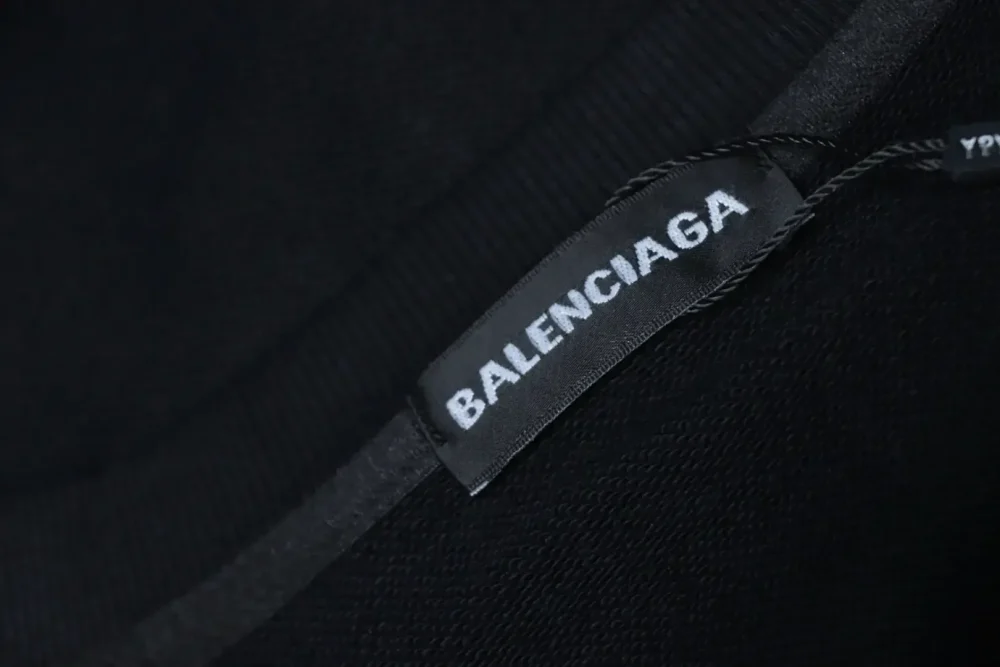 Balenciaga Round Neck Sweatshirt With Poker Lettering - Image 7