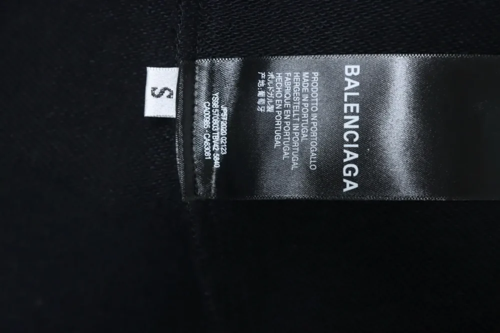 Balenciaga Round Neck Sweatshirt With Poker Lettering - Image 10