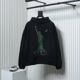 Balenciaga Statue of Liberty print hoodie