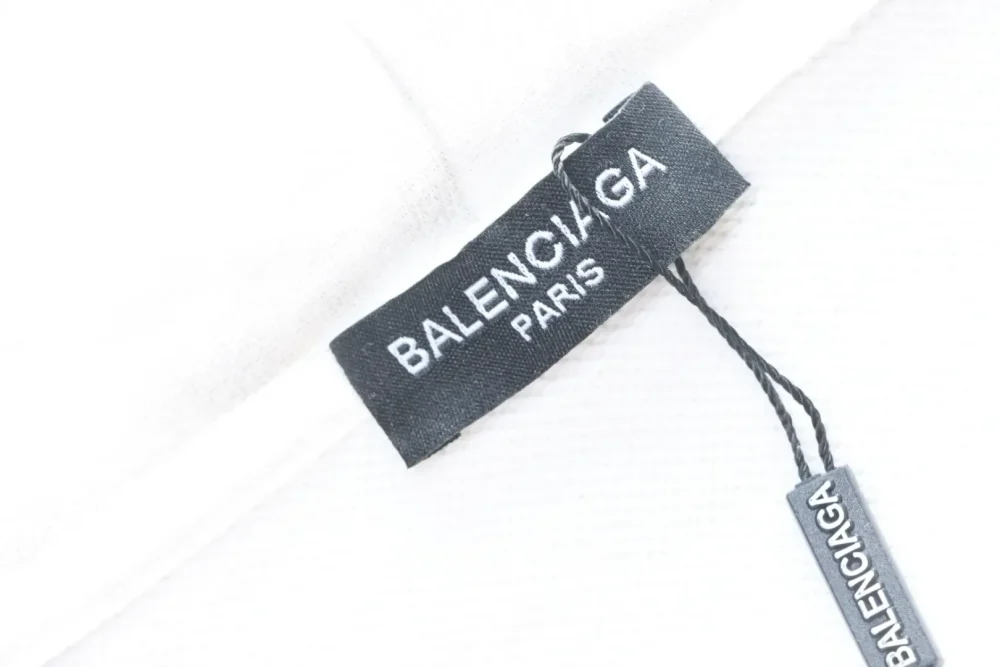 Balenciaga mud-colored distressed cola-embroidered hoodie XXL - Image 8