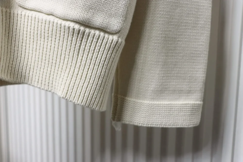 DI New Embroidered Cotton Blend Button-Front Cardigan Sweater - Image 5