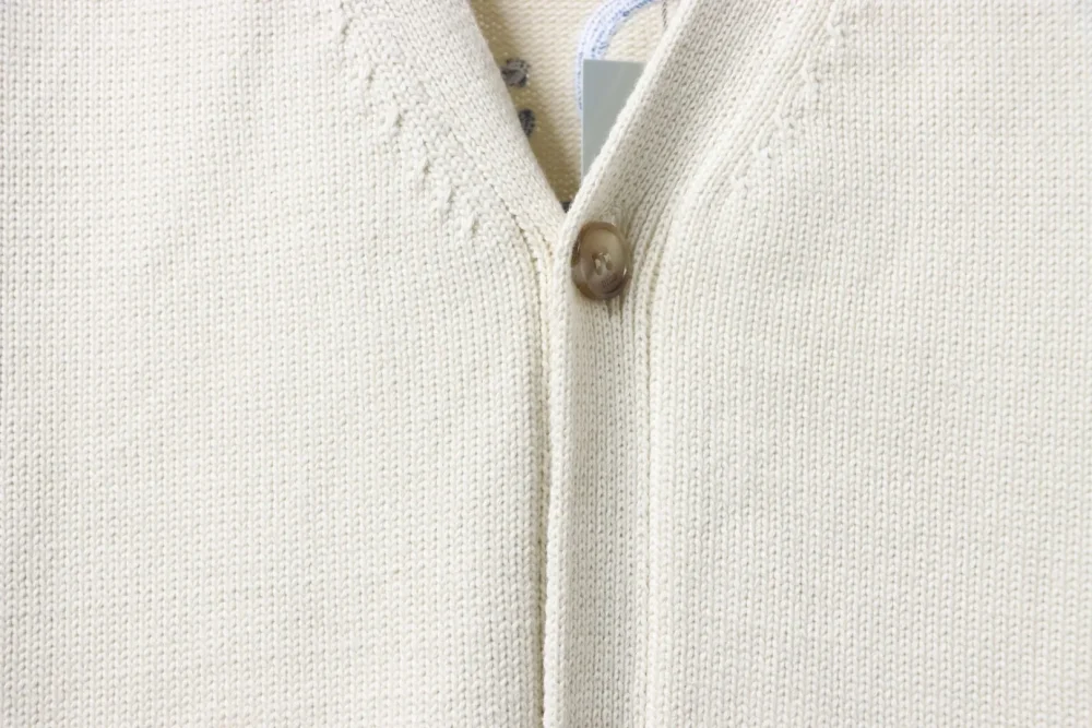 DI New Embroidered Cotton Blend Button-Front Cardigan Sweater - Image 7