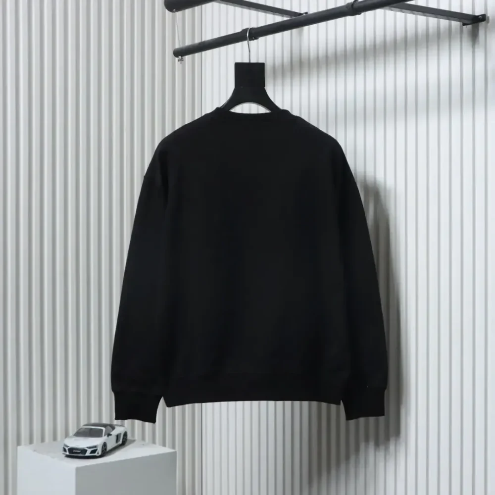 DI Round Neck Sweatshirt With Embroidered Pins And Letters - Image 12