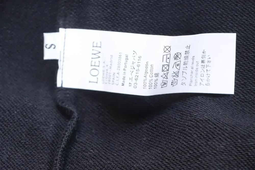 L0  Round Neck Sweatshirt With Dotted Letter Pattern - Image 10