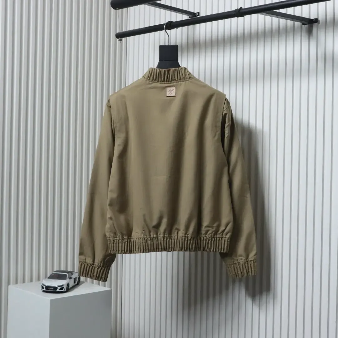 LU Baseball Aviator Jacket With Embroidered Pharrell Silhouette - Image 2