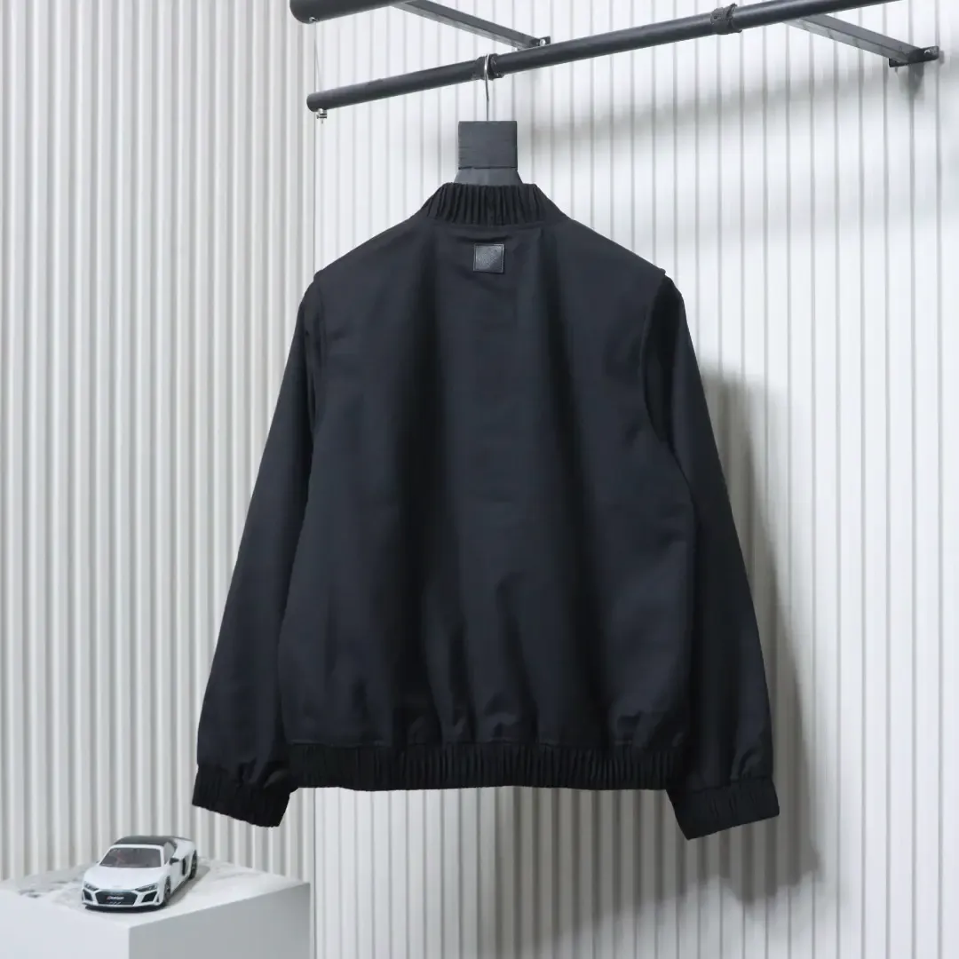 LU Baseball Aviator Jacket With Embroidered Pharrell Silhouette - Image 11