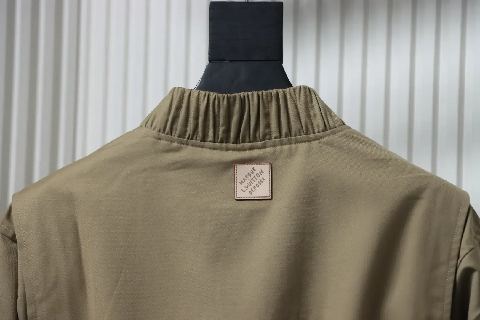 LU Baseball Aviator Jacket With Embroidered Pharrell Silhouette - Image 4