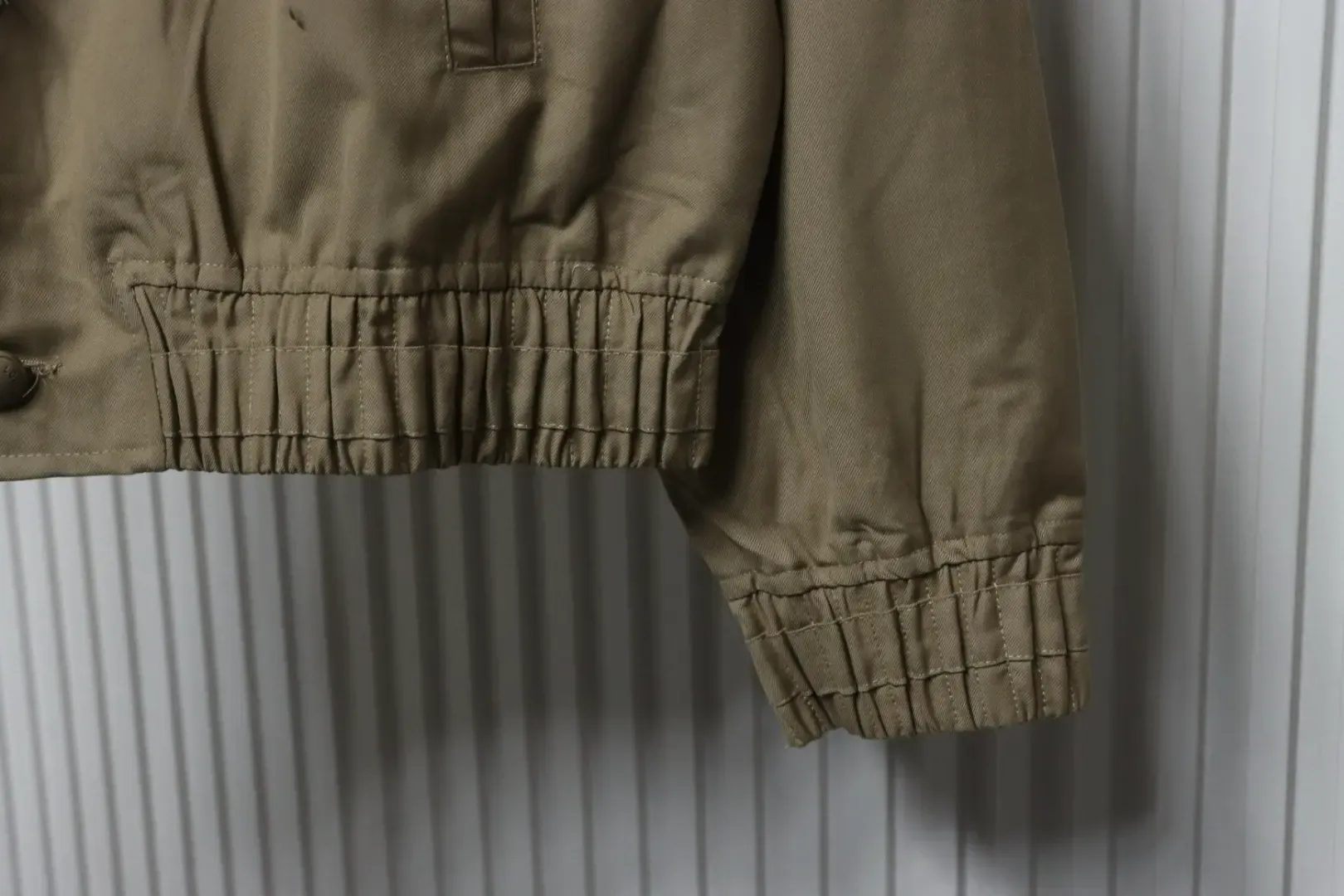 LU Baseball Aviator Jacket With Embroidered Pharrell Silhouette - Image 5