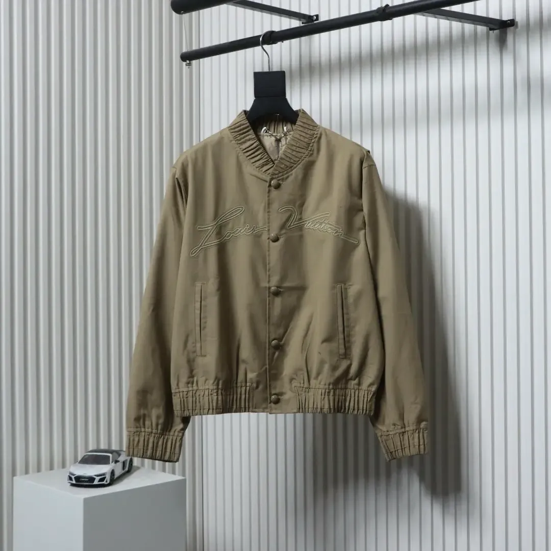 LU Baseball Aviator Jacket With Embroidered Pharrell Silhouette