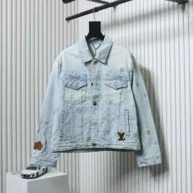 LU Co-Branded Denim Jacket With Candy Embroidery