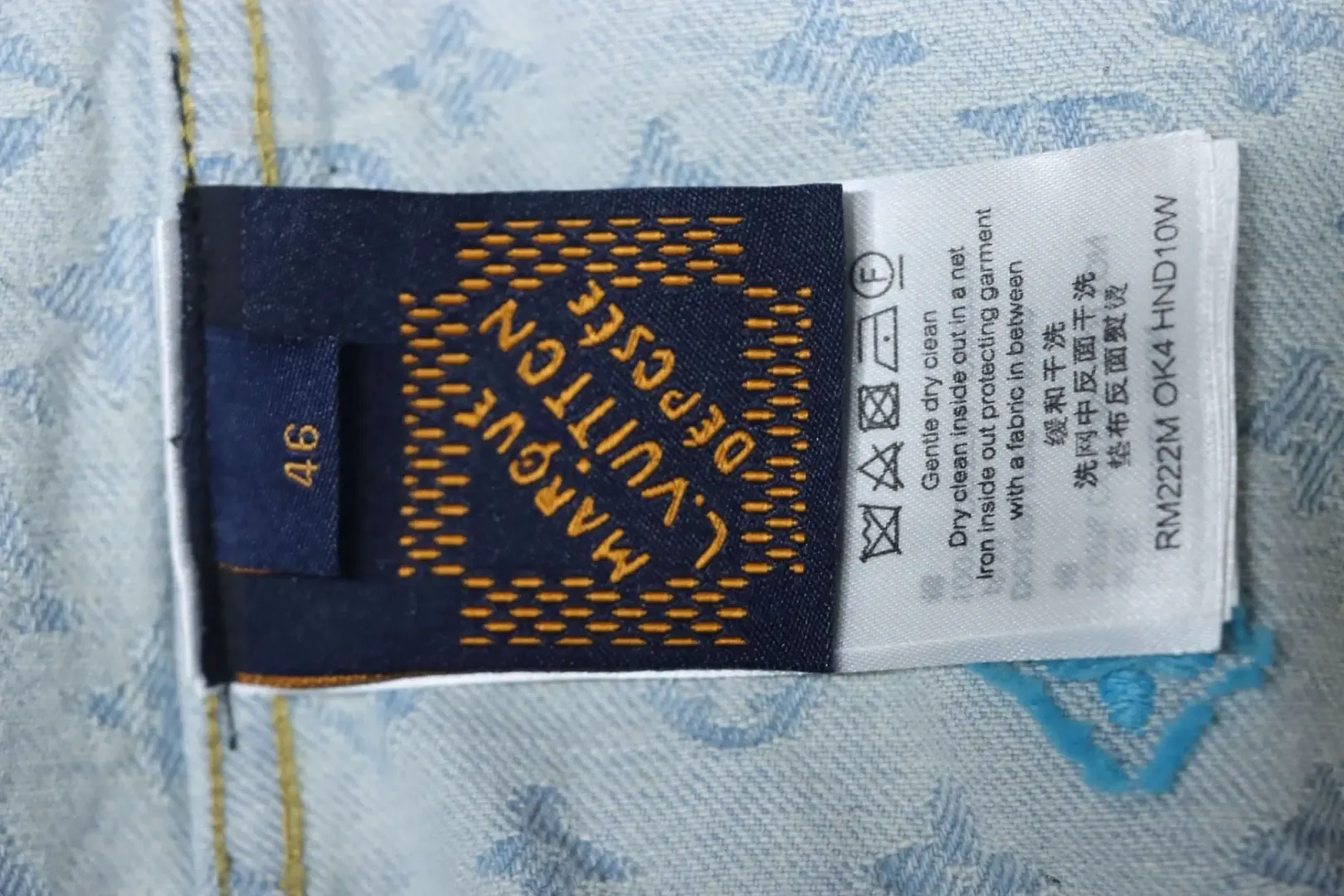 LU Co-Branded Denim Jacket With Candy Embroidery - Image 9