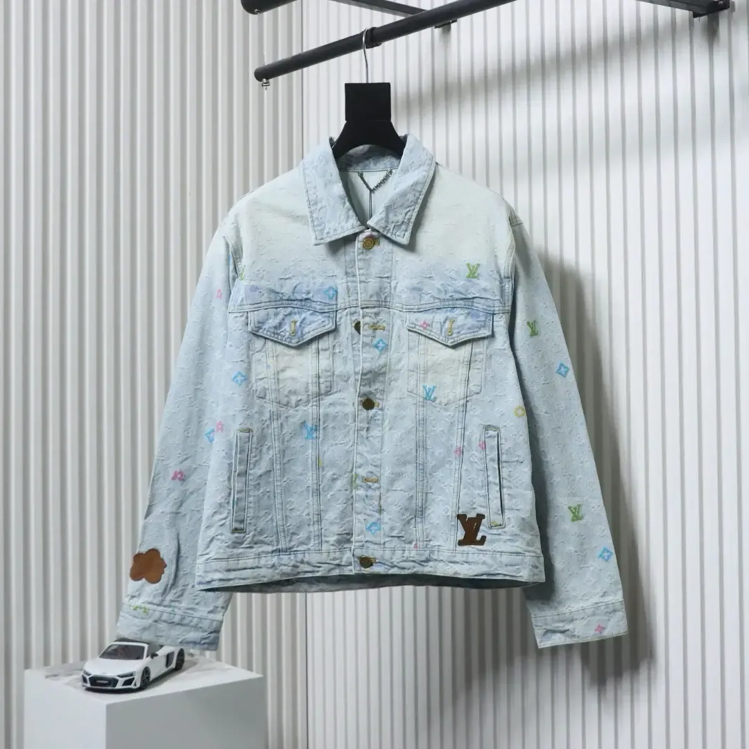 LU Co-Branded Denim Jacket With Candy Embroidery