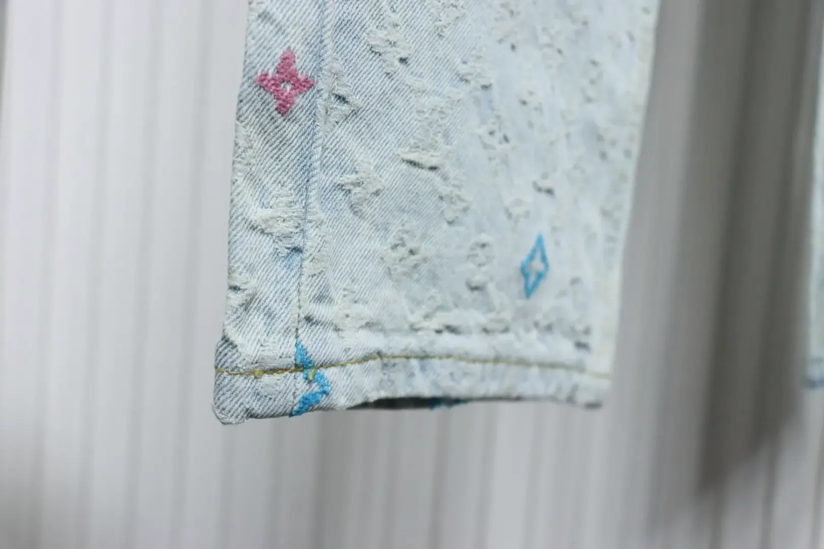 LU Co-Branded Jeans With Candy Embroidery - Image 7