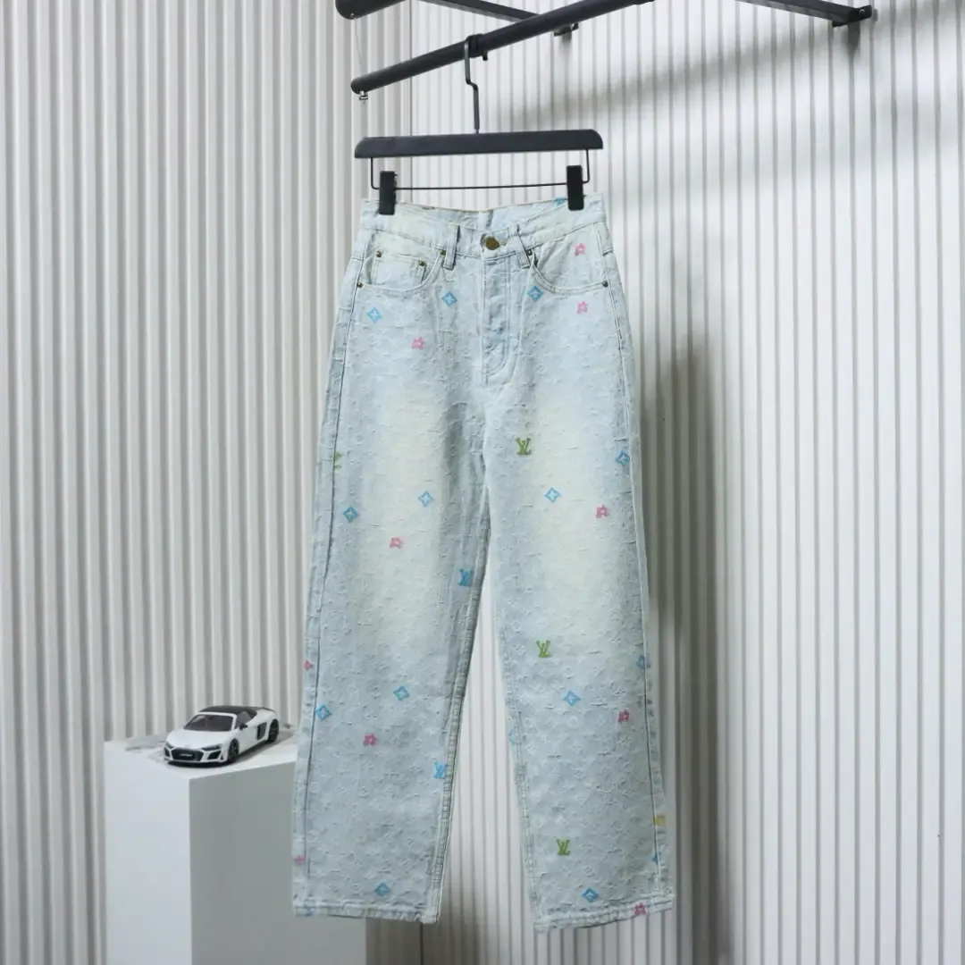 LU Co-Branded Jeans With Candy Embroidery