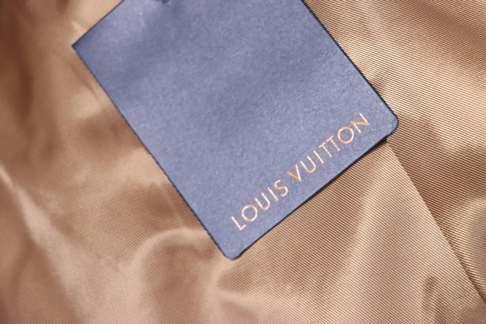 LU Jacket With Embroidered Badge And All-Over Monogram Check Pattern - Image 9