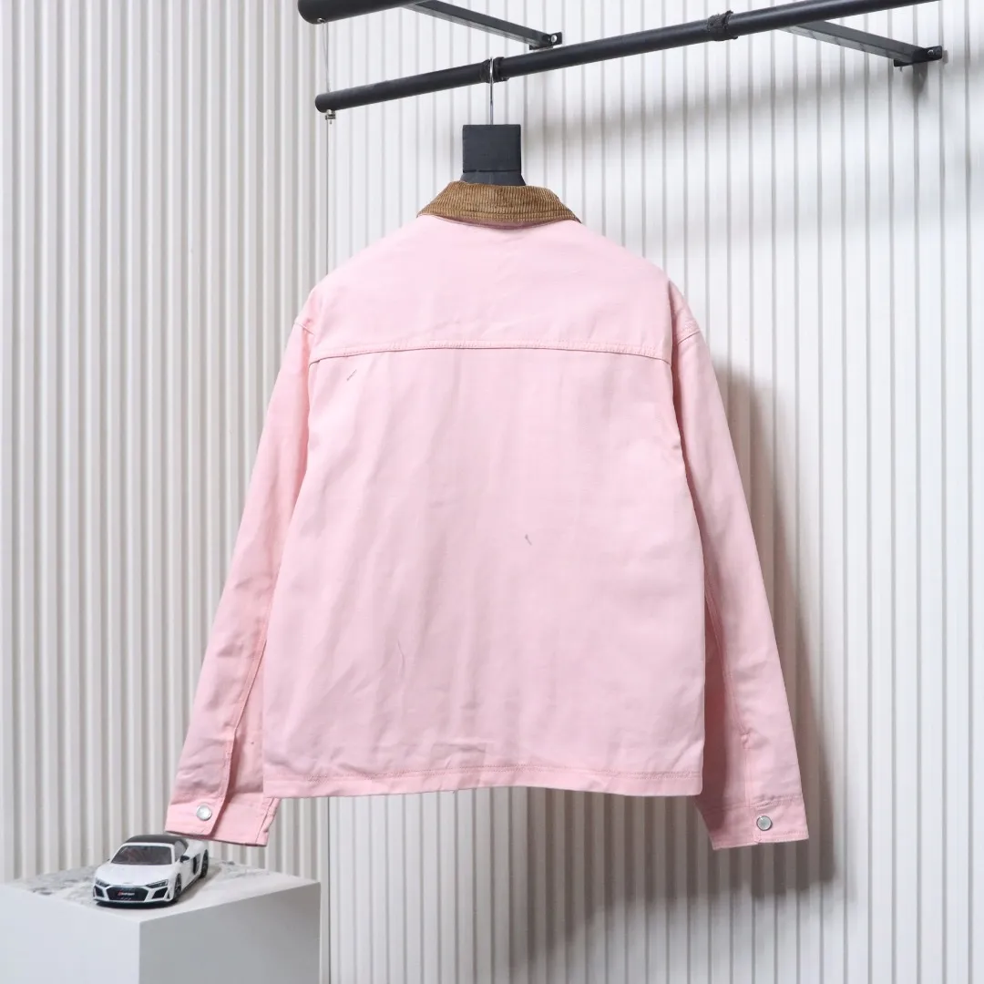 LU Pink long-sleeved work jacket with lapels - Image 2