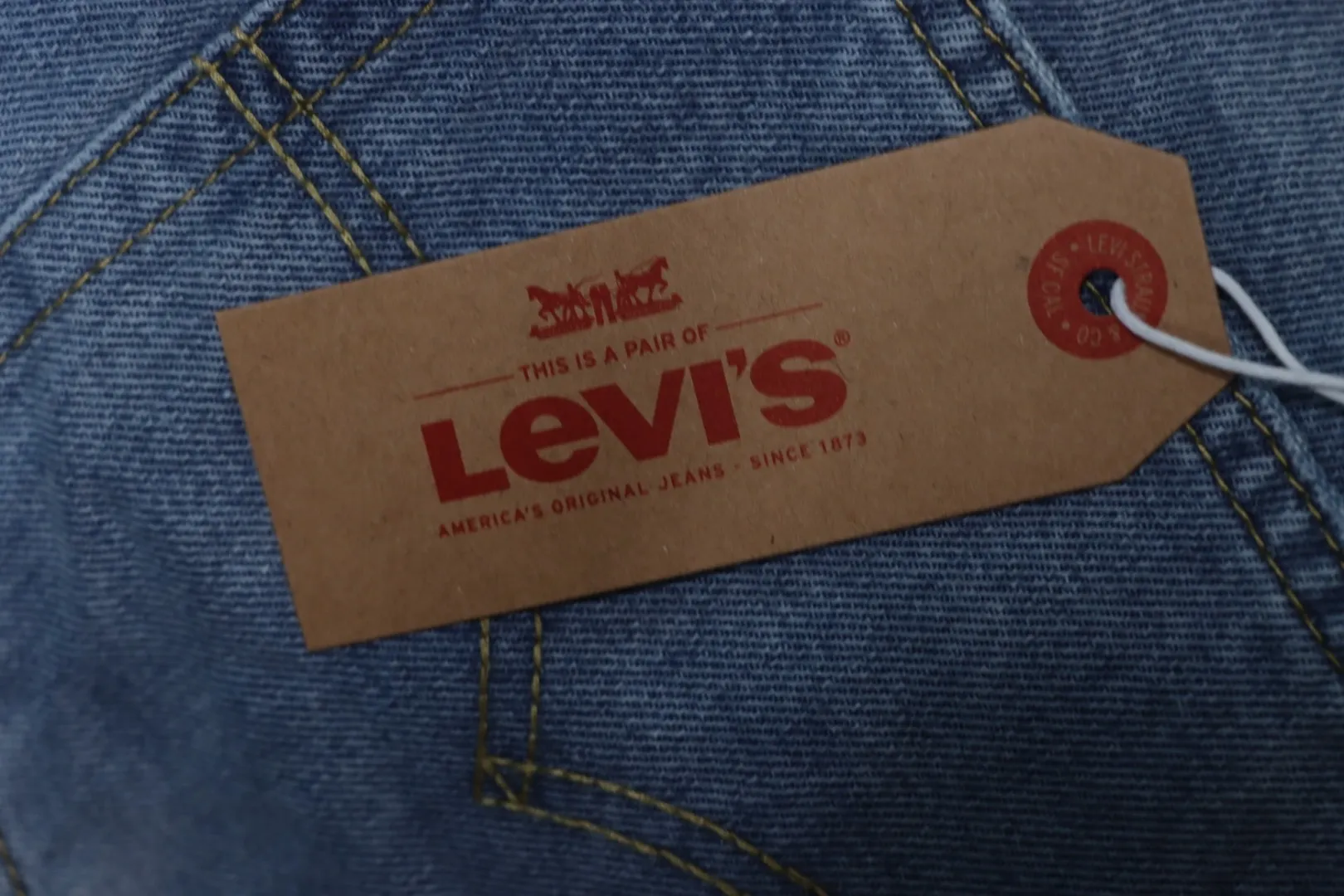 Levi’S X Nike Loose Casual Denim Jacket With Button And Double Pocket, Logo And Comfortable Lapel - Image 11