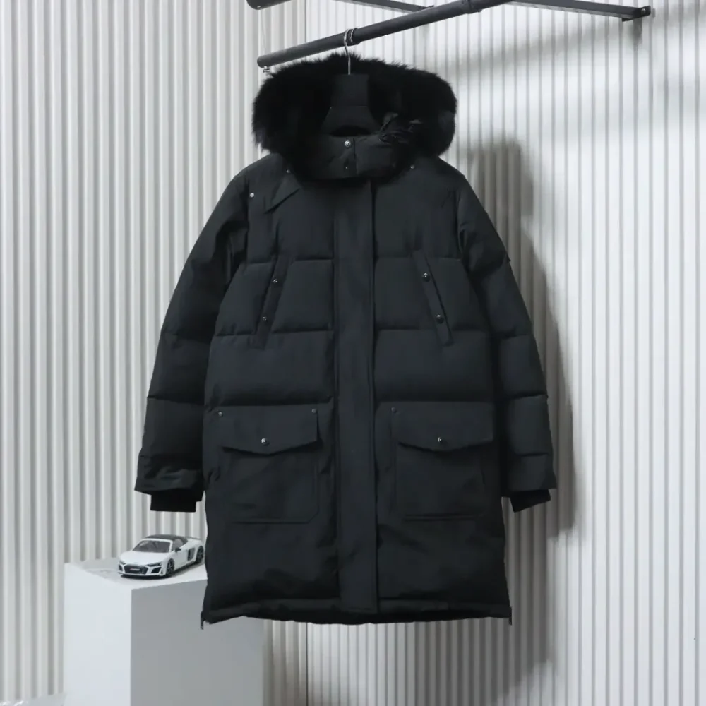 M00Se Knuck1Es Classic Long Down Jacket