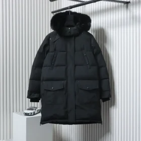 M00Se Knuck1Es Classic Long Down Jacket