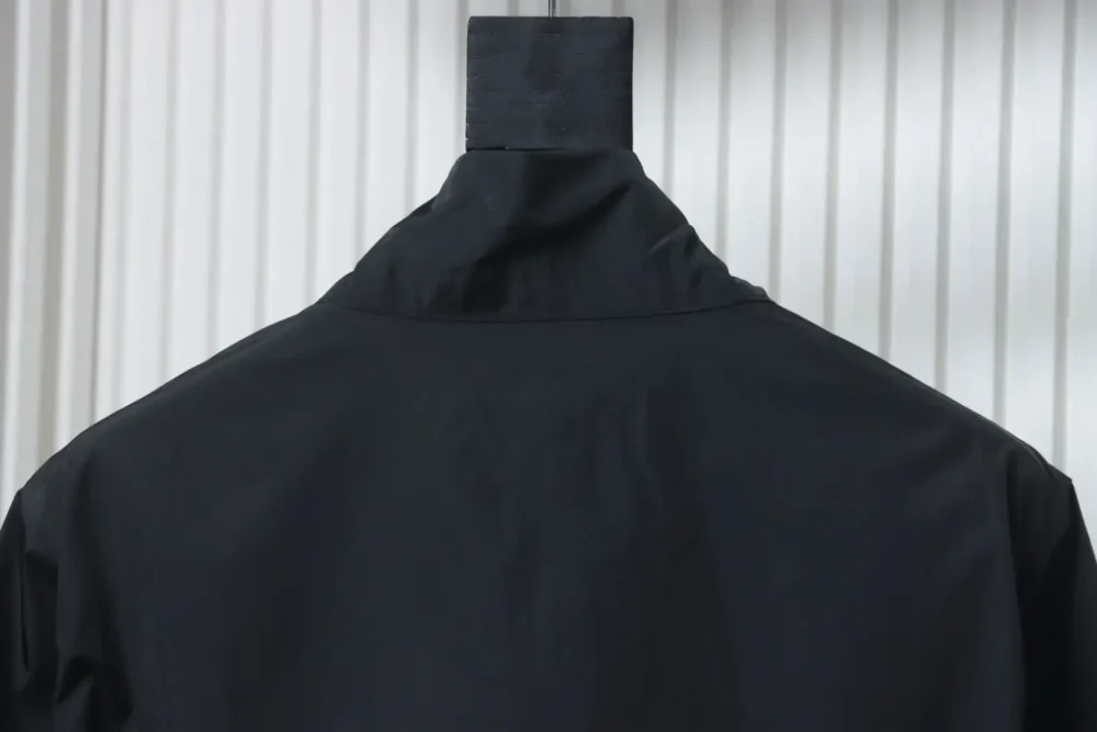 Nylon Jacket With Zip Pockets And Cuffs - Image 6