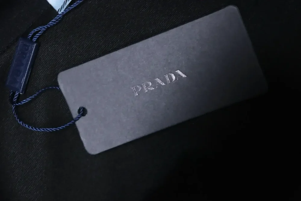 PD Hooded sweatshirt with triangle logo and fake zip pocket XXL - Image 7