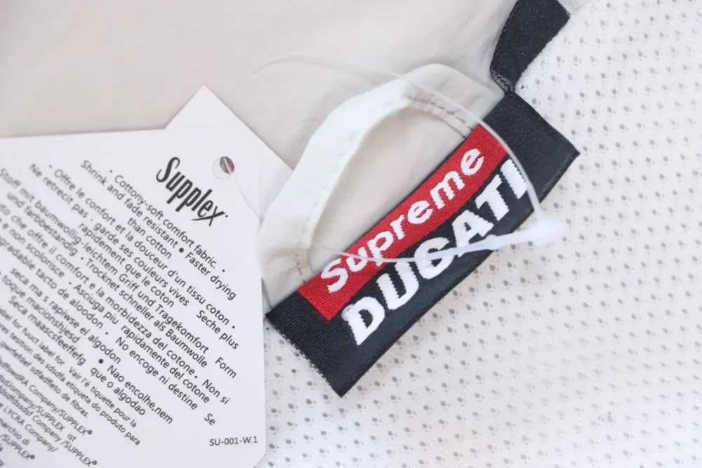 Supreme Ducati Co-Branded Logo Print In Contrast Color - Sports Jacket - Image 6