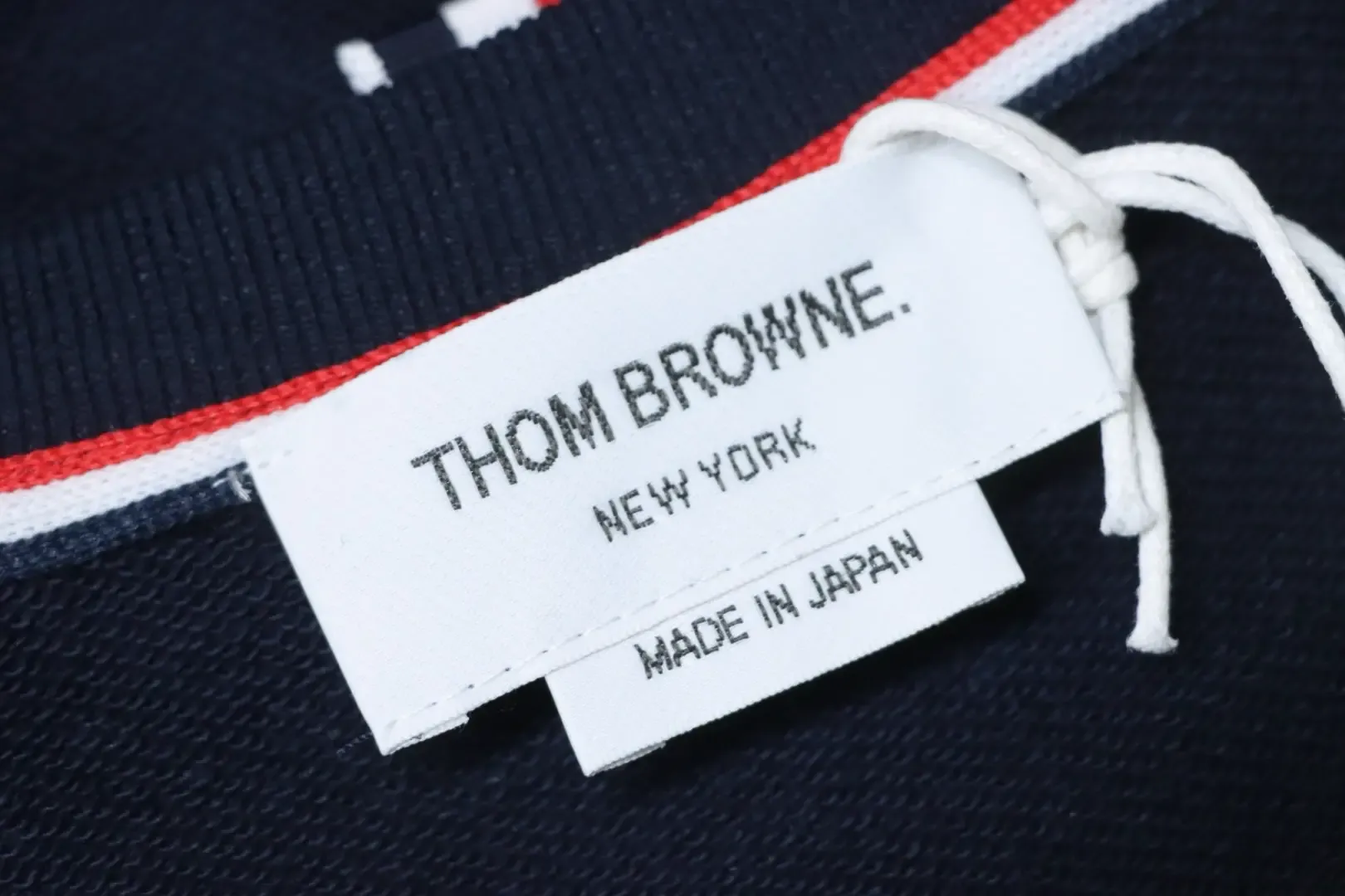 TB Four-Bar Crew Neck Sweatshirt Yarn Dyed - Image 11