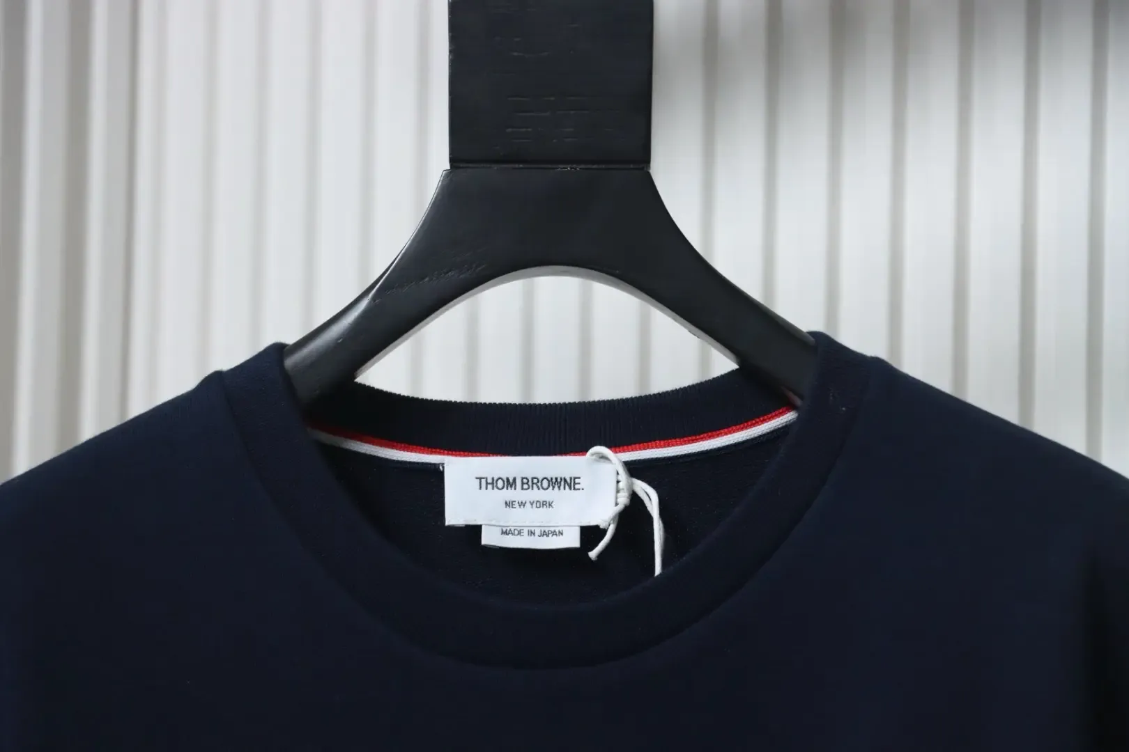 TB Four-Bar Crew Neck Sweatshirt Yarn Dyed - Image 3